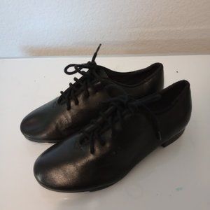So'Danca Black Tap Shoes Size Youth 12.5